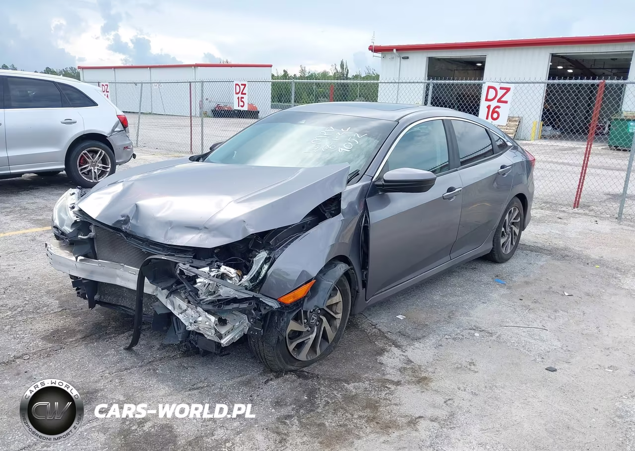 2017 Honda Civic Ex VIN:19XFC2F88HE059052 - 2