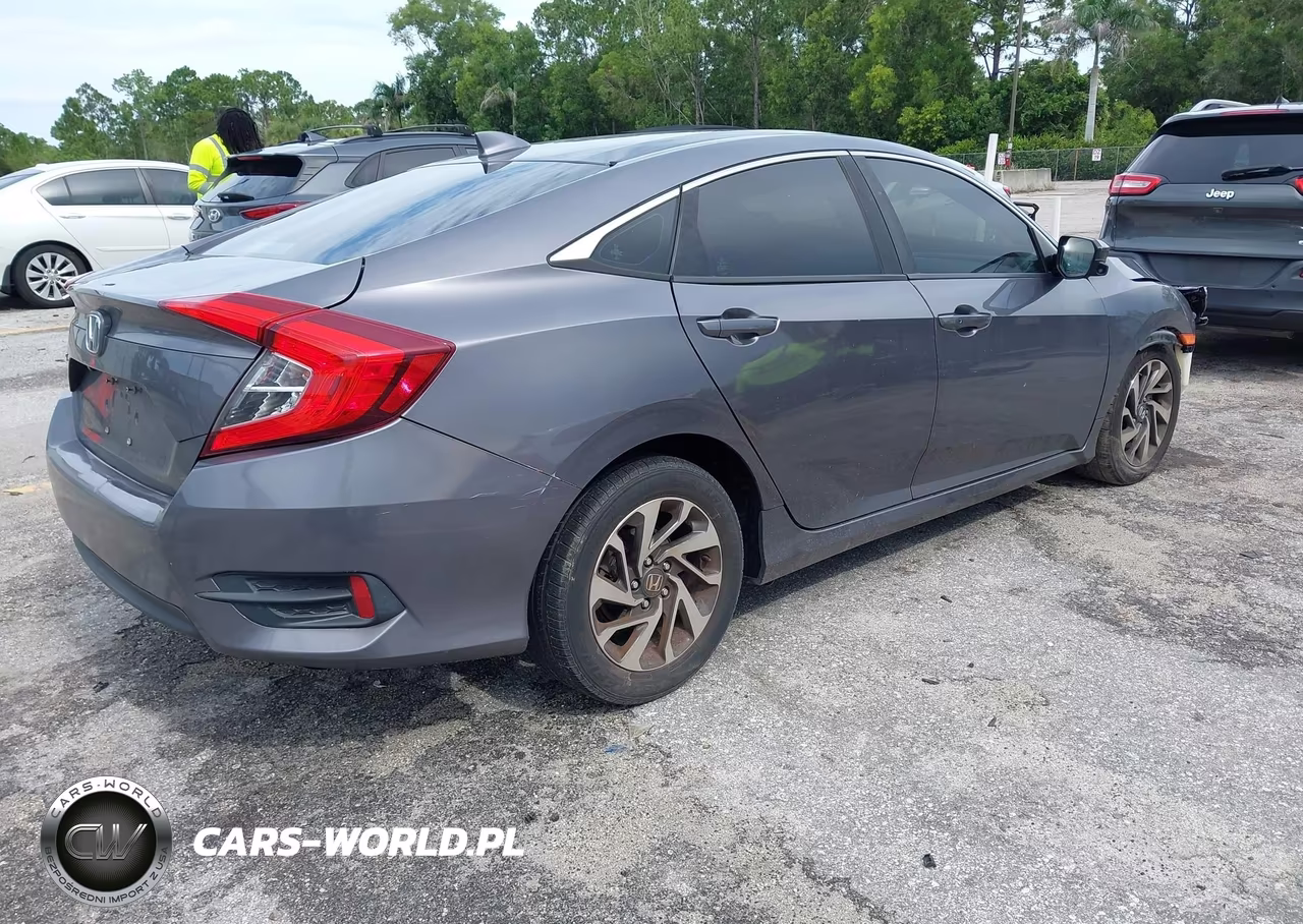 2017 Honda Civic Ex VIN:19XFC2F88HE059052 - 4