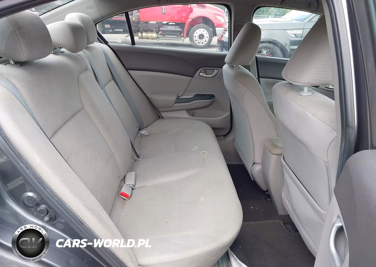 2012 Honda Civic Lx VIN:19XFB2F53CE331380 - 8