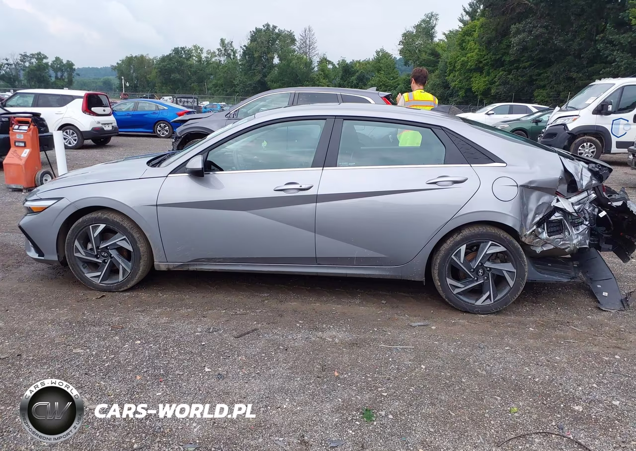 2025 Hyundai Elantra Sel VIN:KMHLS4DG8SU974242 - 14