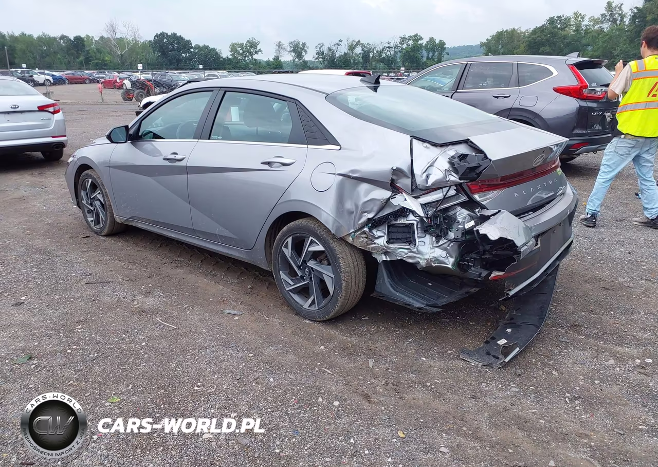 2025 Hyundai Elantra Sel VIN:KMHLS4DG8SU974242 - 3