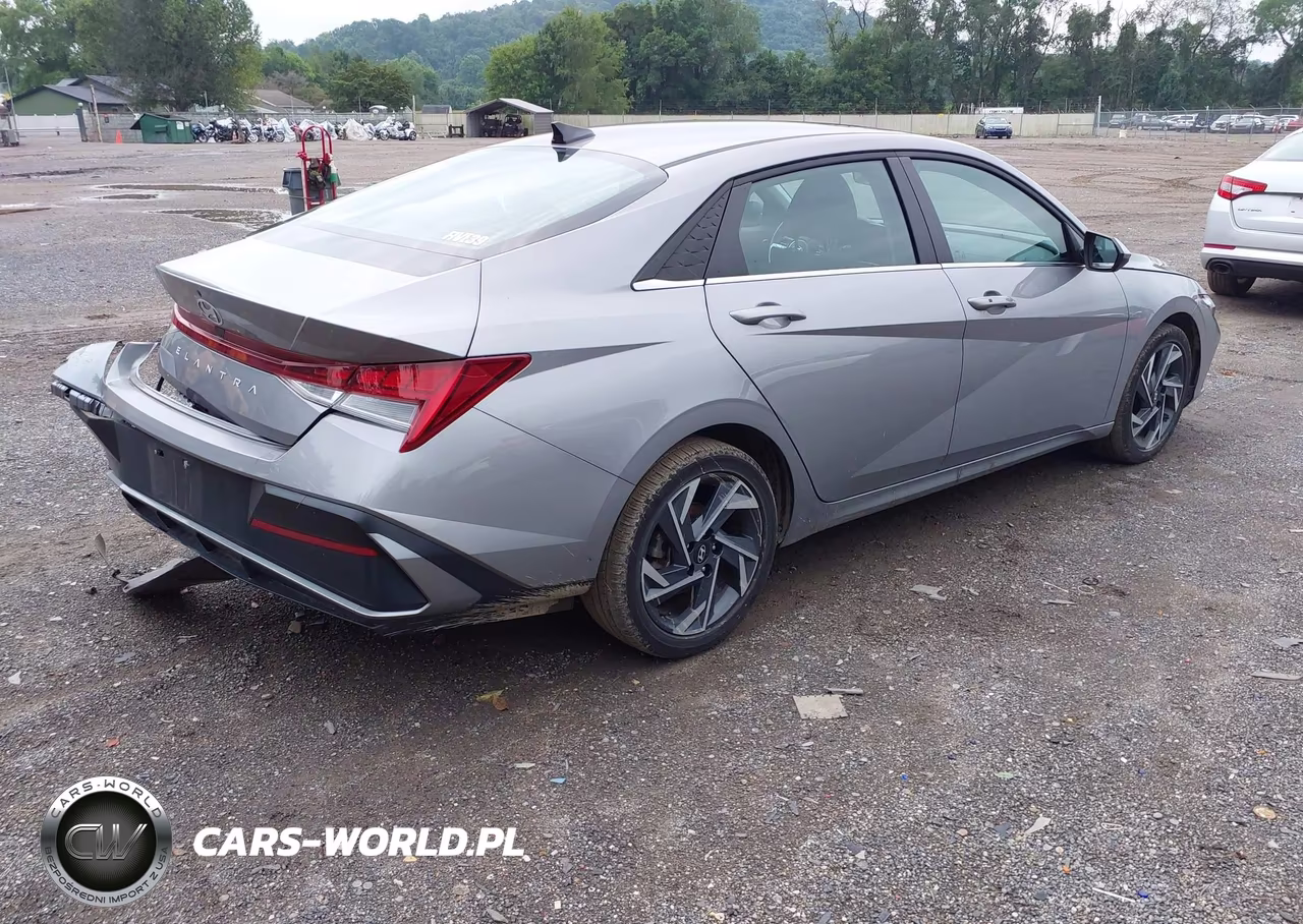 2025 Hyundai Elantra Sel VIN:KMHLS4DG8SU974242 - 4
