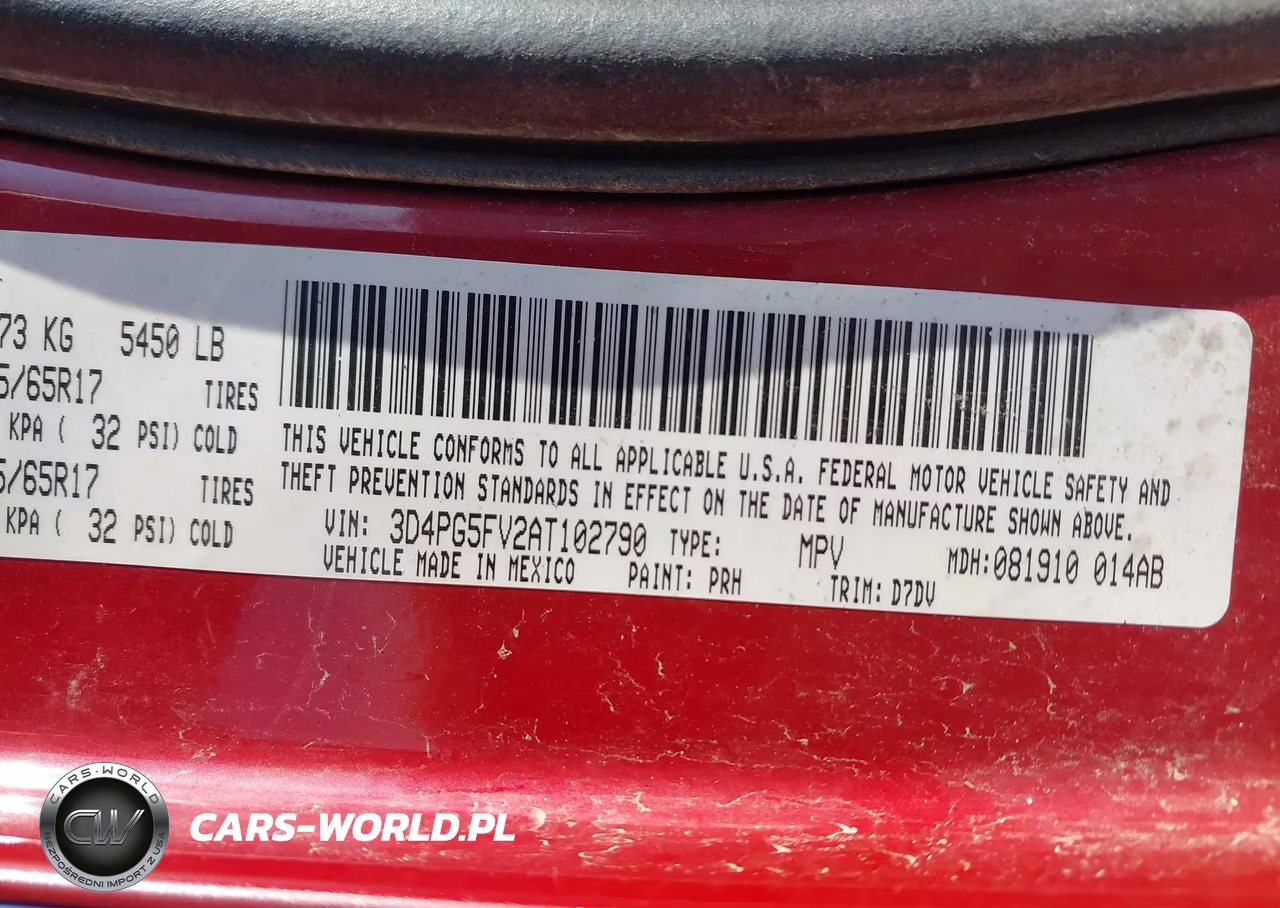 2010 Dodge Journey Sxt VIN:3D4PG5FV2AT102790 - 9
