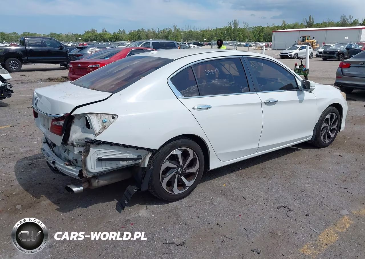 2017 Honda Accord Ex-L VIN:1HGCR2F85HA125305 - 4