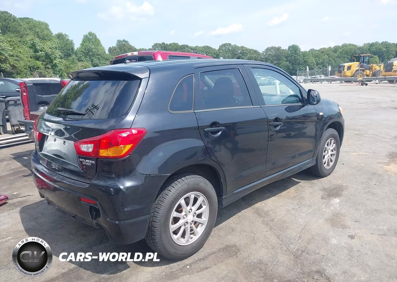 2011 Mitsubishi Outlander Sport Es VIN:JA4AP3AUXBZ006819 - 4