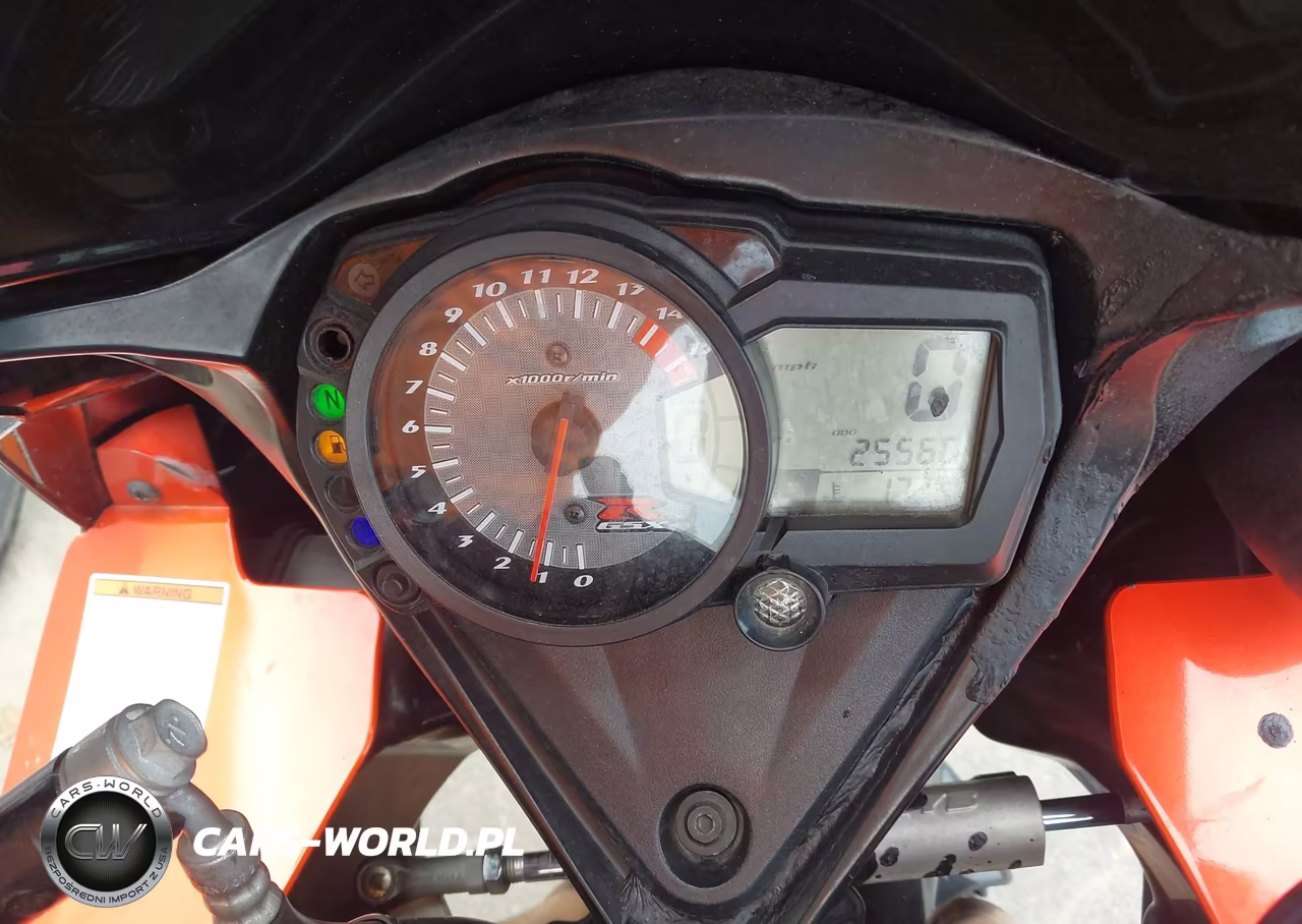 2007 Suzuki Gsx-R1000 VIN:JS1GT77A872107612 - 7