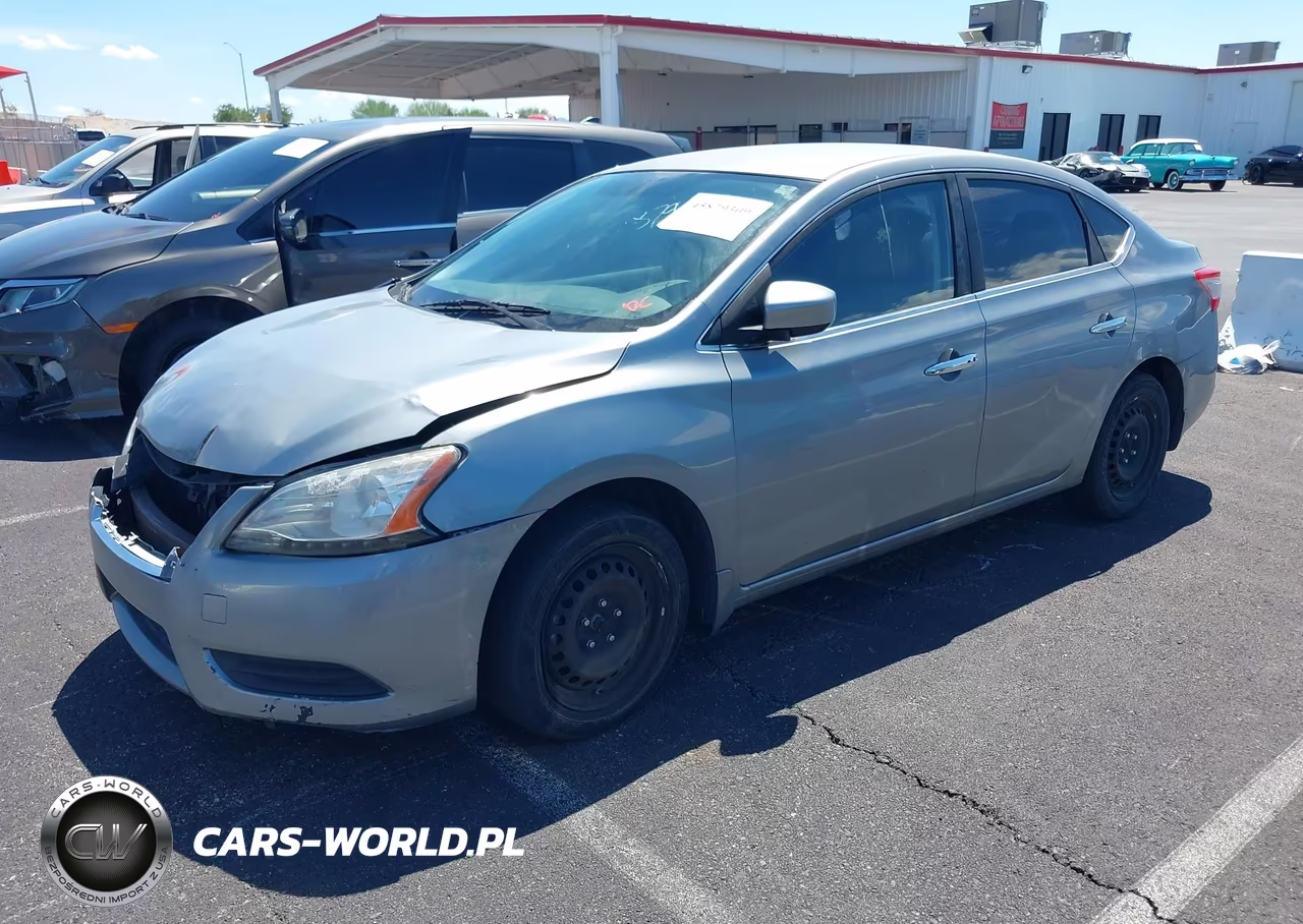 2014 Nissan Sentra Sv VIN:3N1AB7AP6EY316036 - 2