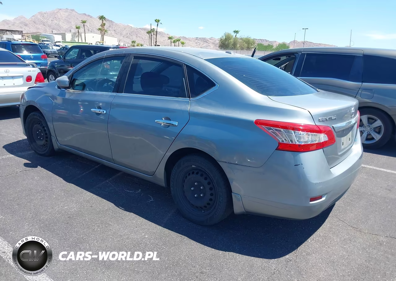 2014 Nissan Sentra Sv VIN:3N1AB7AP6EY316036 - 3