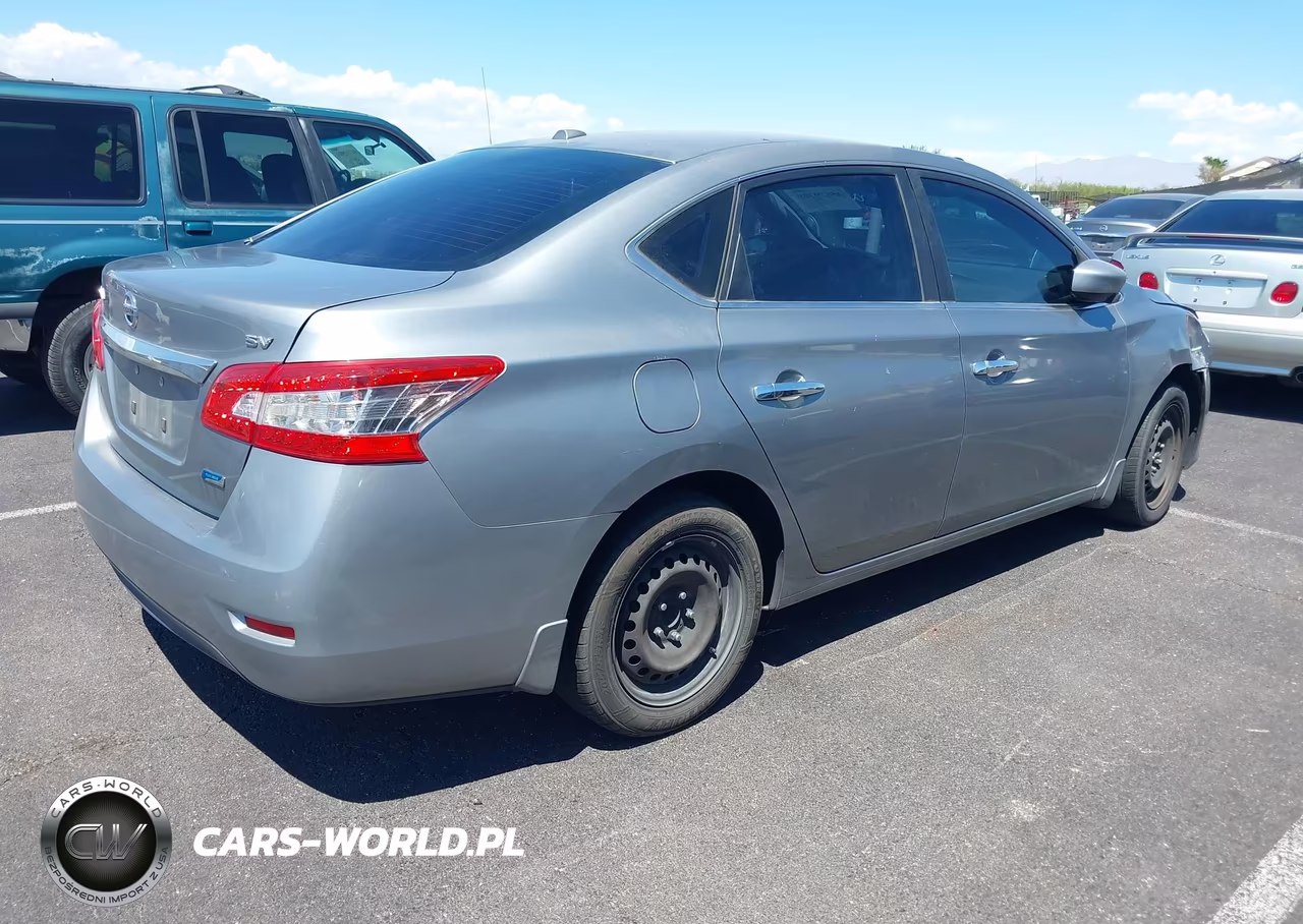 2014 Nissan Sentra Sv VIN:3N1AB7AP6EY316036 - 4