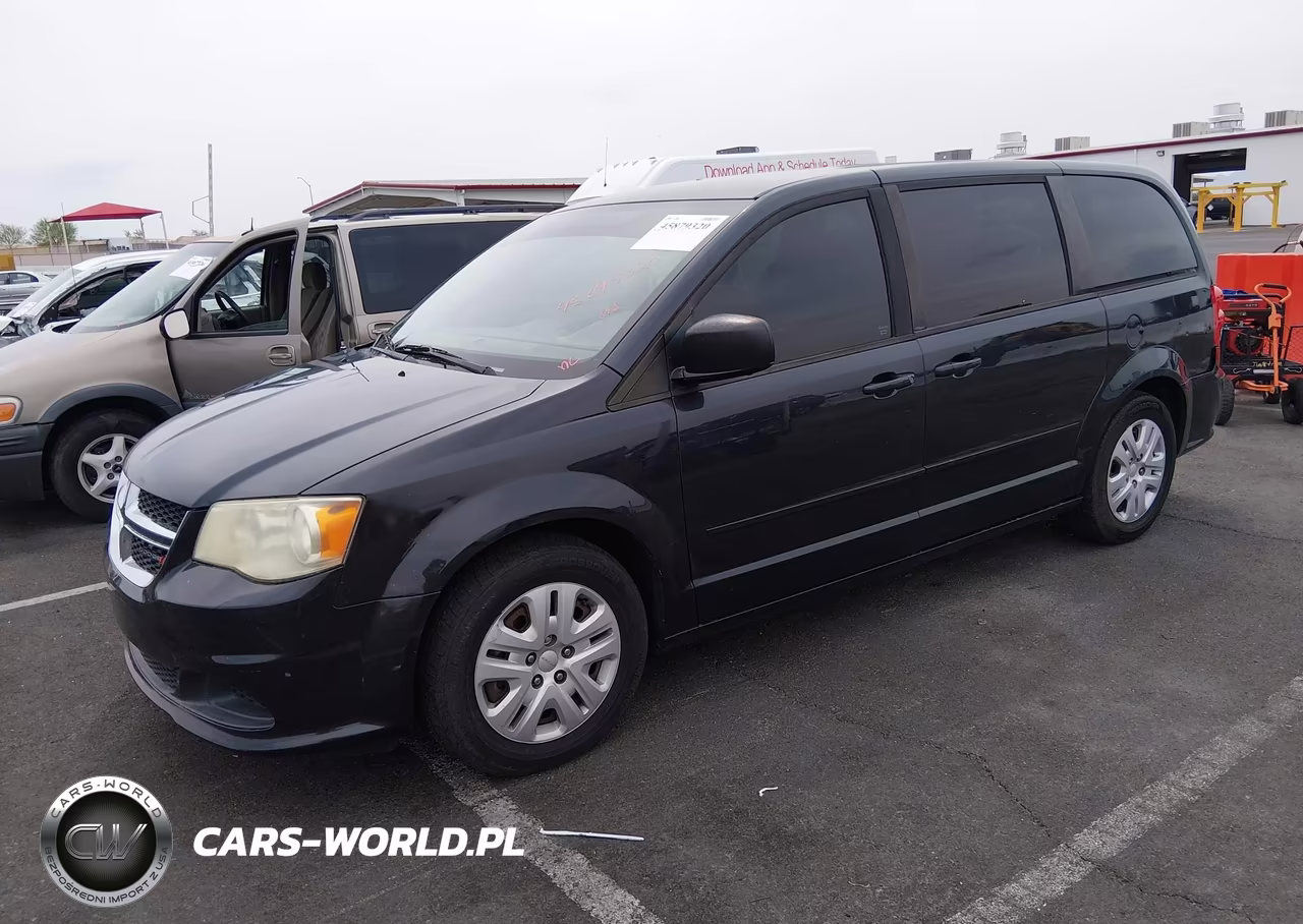 2014 Dodge Grand Caravan Se VIN:2C4RDGBG7ER163241 - 2
