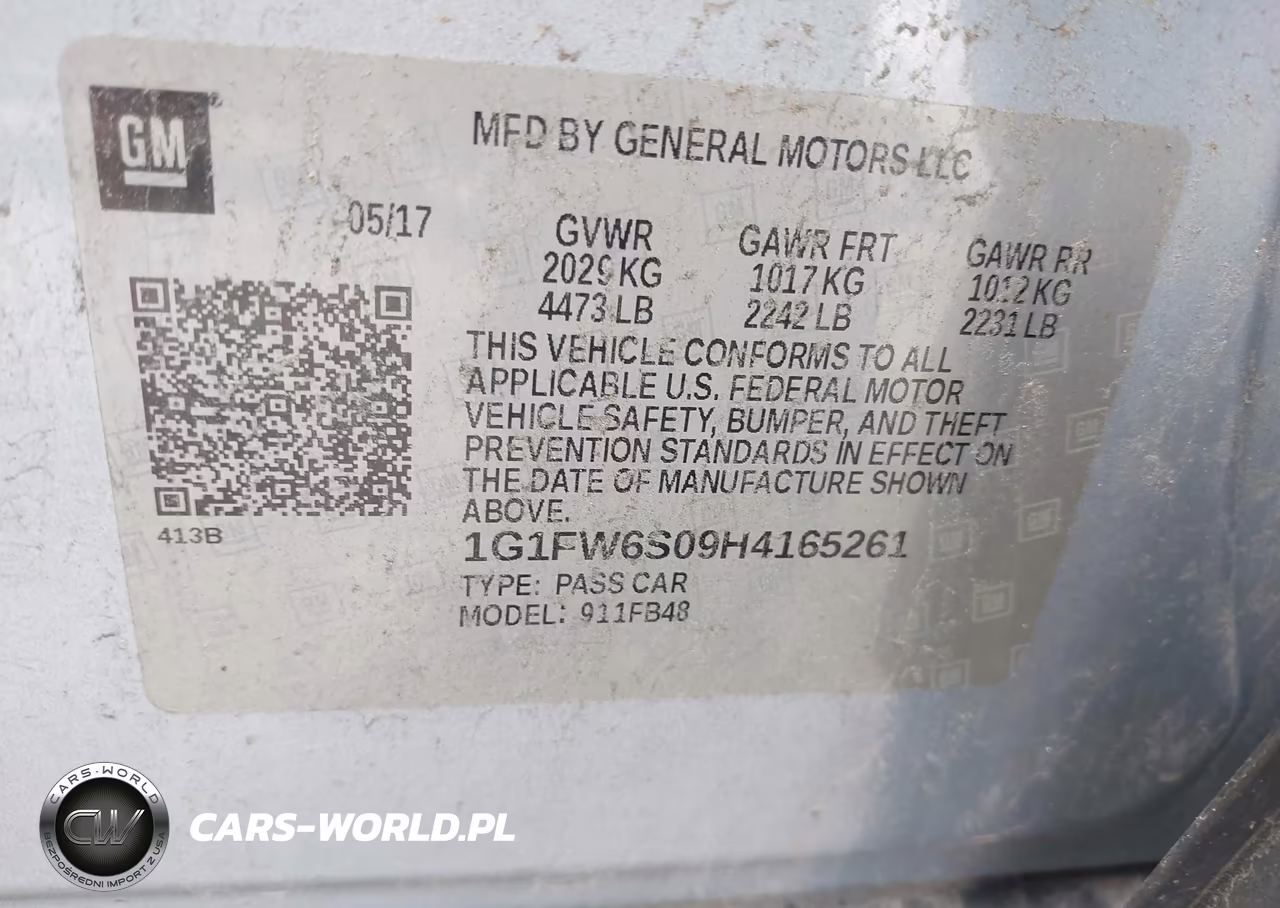 2017 Chevrolet Bolt Ev Lt VIN:1G1FW6S09H4165261 - 9