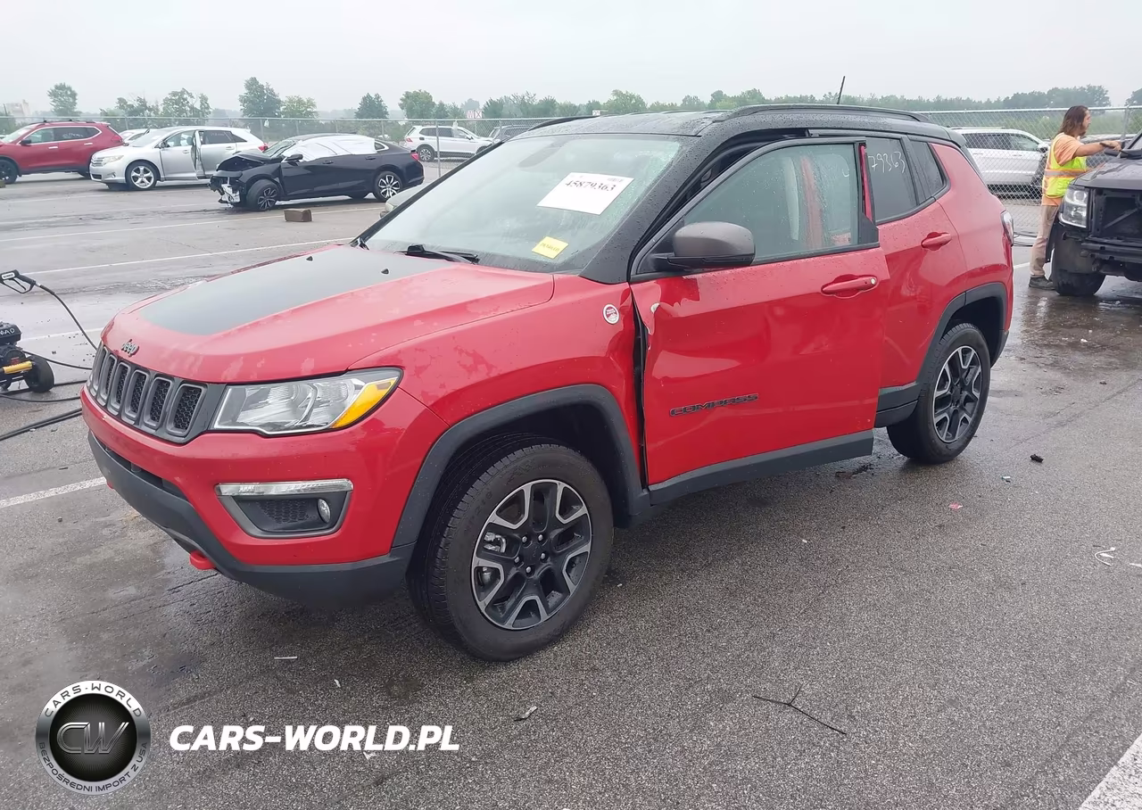 2019 Jeep Compass Trailhawk 4X4 VIN:3C4NJDDBXKT671574 - 2