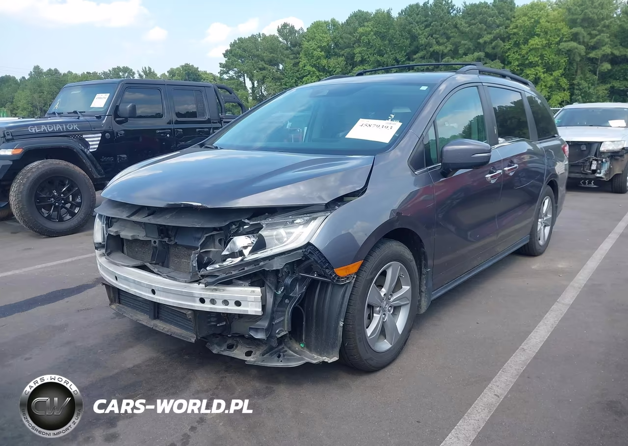 2020 Honda Odyssey Ex-L-Ex-L W-Navi Res VIN:5FNRL6H75LB010905 - 2