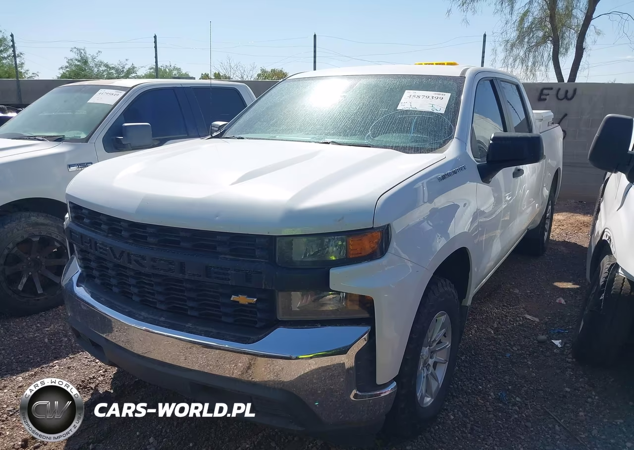 2019 Chevrolet Silverado 1500 Work Truck VIN:3GCPWAEH2KG131821 - 2