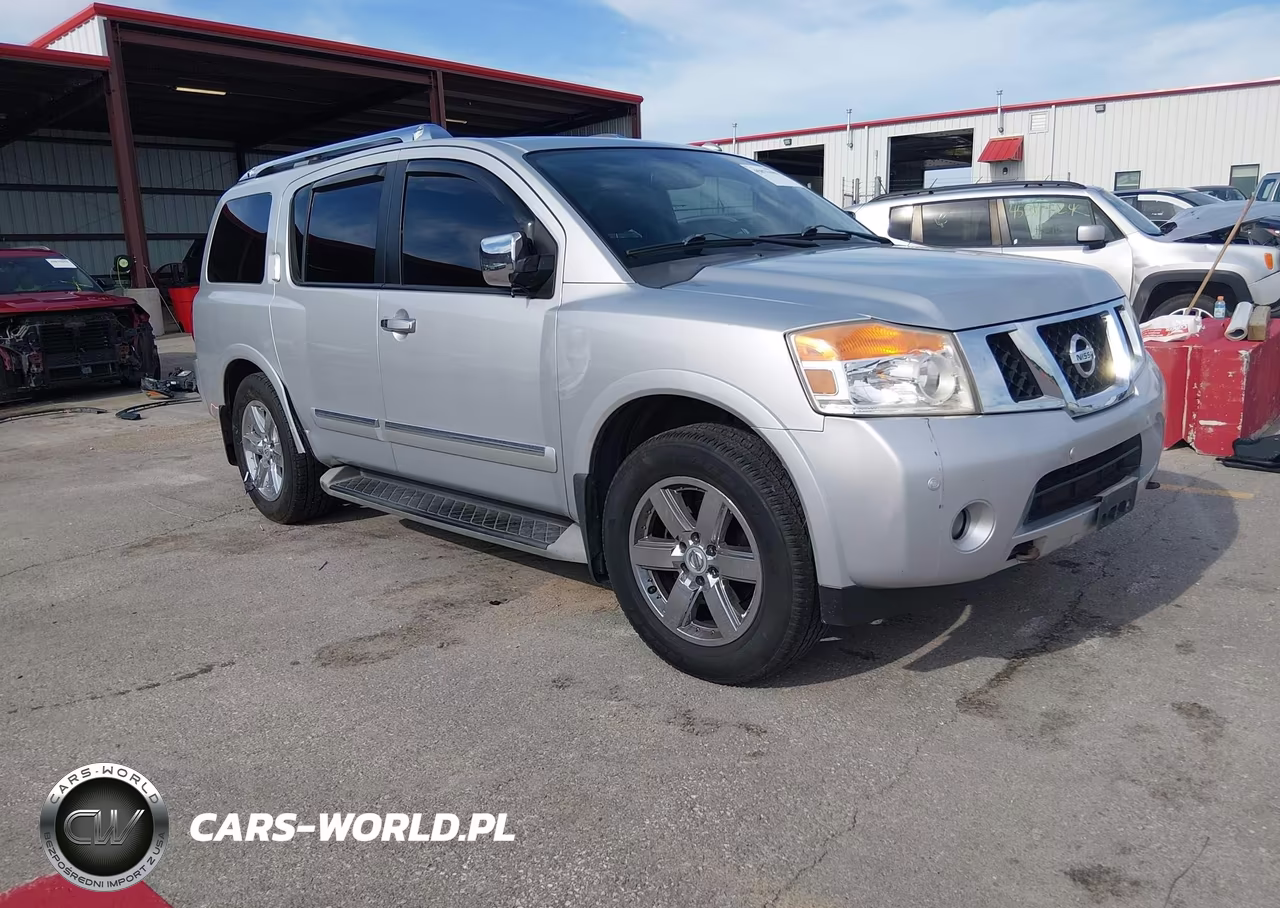 2010 Nissan Armada Platinum VIN:5N1BA0NE8AN616247 - 1