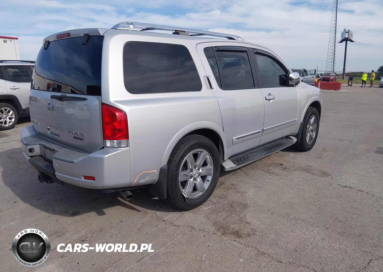 2010 Nissan Armada Platinum VIN:5N1BA0NE8AN616247 - 4