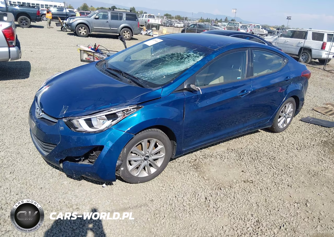 2014 Hyundai Elantra Se VIN:KMHDH4AE2EU064242 - 2