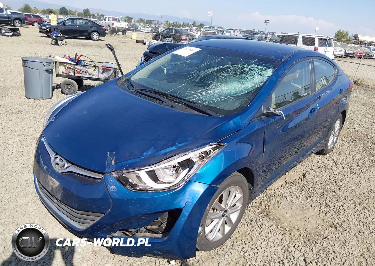 2014 Hyundai Elantra Se VIN:KMHDH4AE2EU064242 - 6