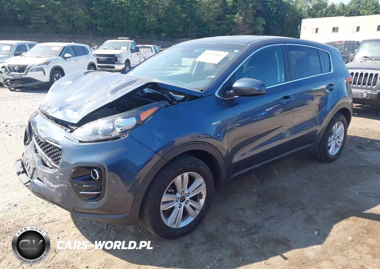2018 Kia Sportage Lx VIN:KNDPMCAC1J7449614 - 2