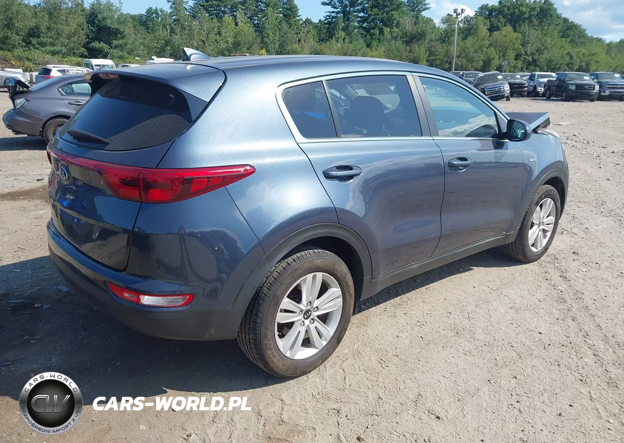 2018 Kia Sportage Lx VIN:KNDPMCAC1J7449614 - 4