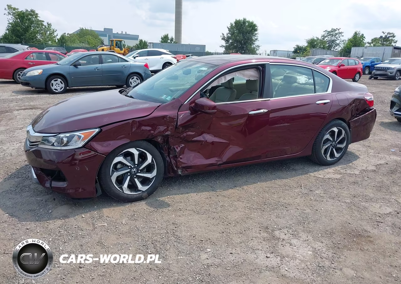 2016 Honda Accord Ex-L VIN:1HGCR2F88GA094484 - 2