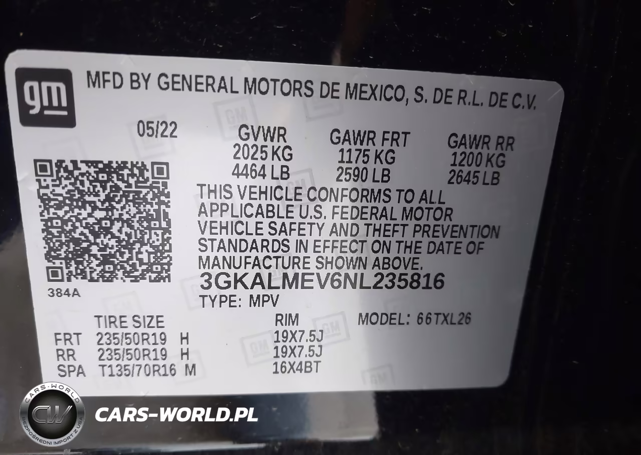 2022 GMC Terrain Fwd Sle VIN:3GKALMEV6NL235816 - 9