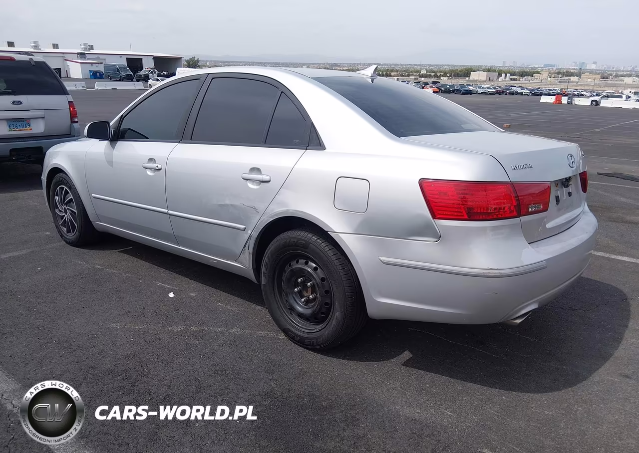 2009 Hyundai Sonata Gls V6 VIN:5NPET46F39H467333 - 3