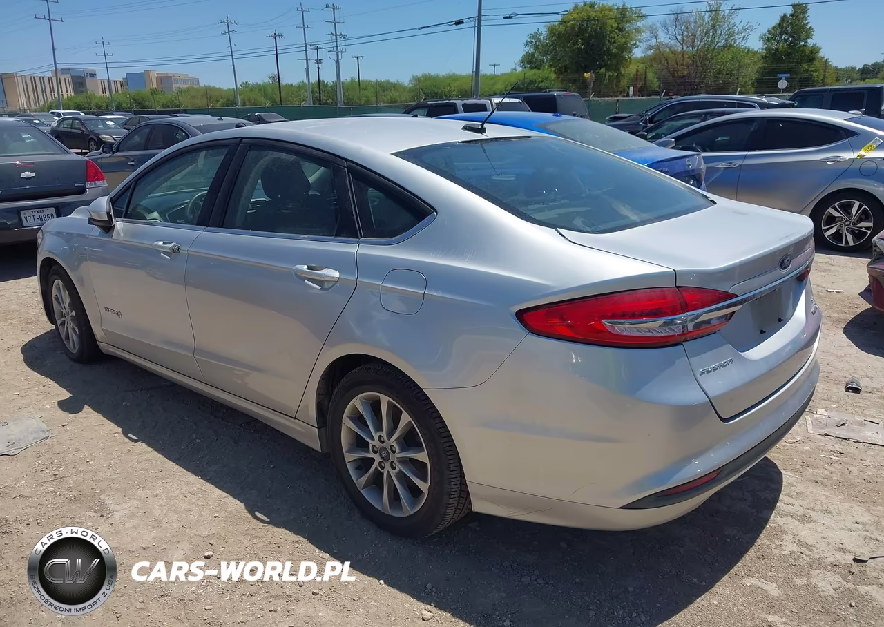2017 Ford Fusion Hybrid Se VIN:3FA6P0LU9HR386634 - 3