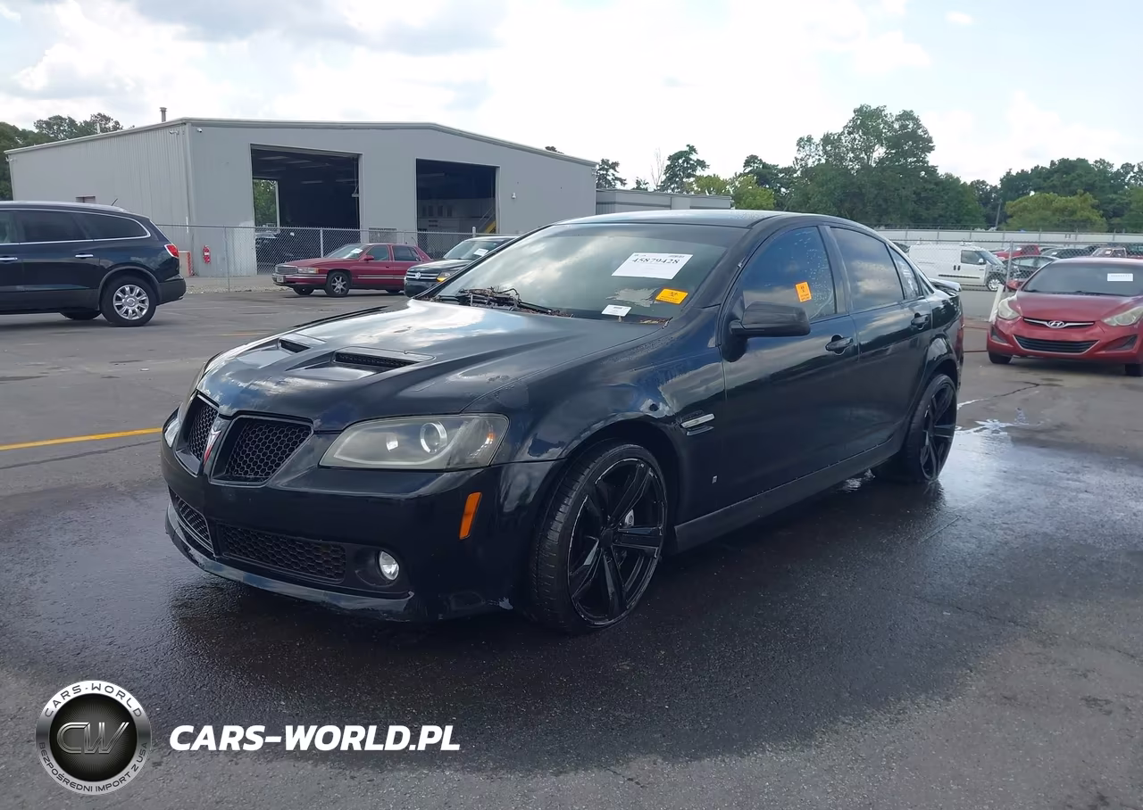 2009 Pontiac G8 Gt VIN:6G2EC57YX9L208072 - 2