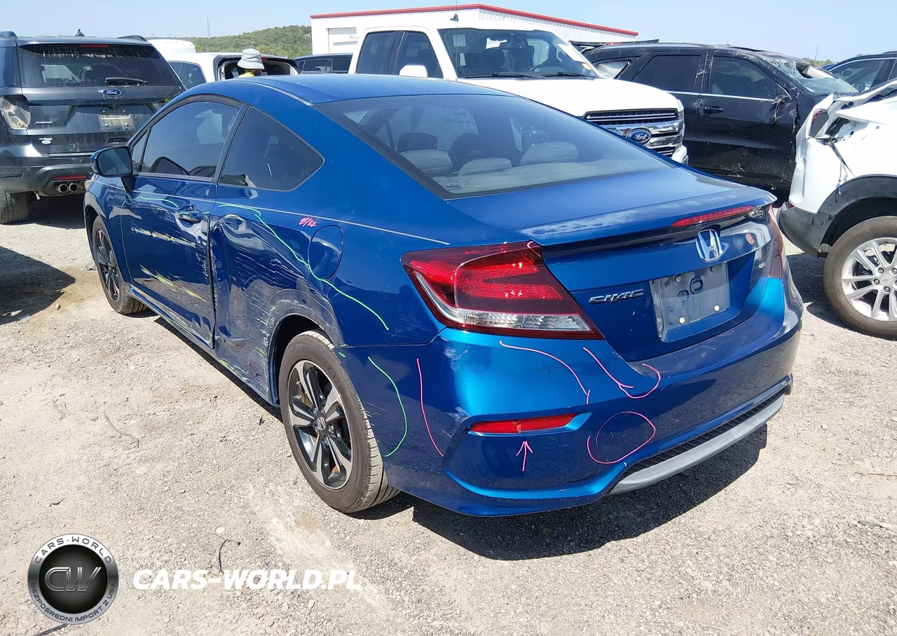 2015 Honda Civic Ex VIN:2HGFG3B89FH511464 - 3