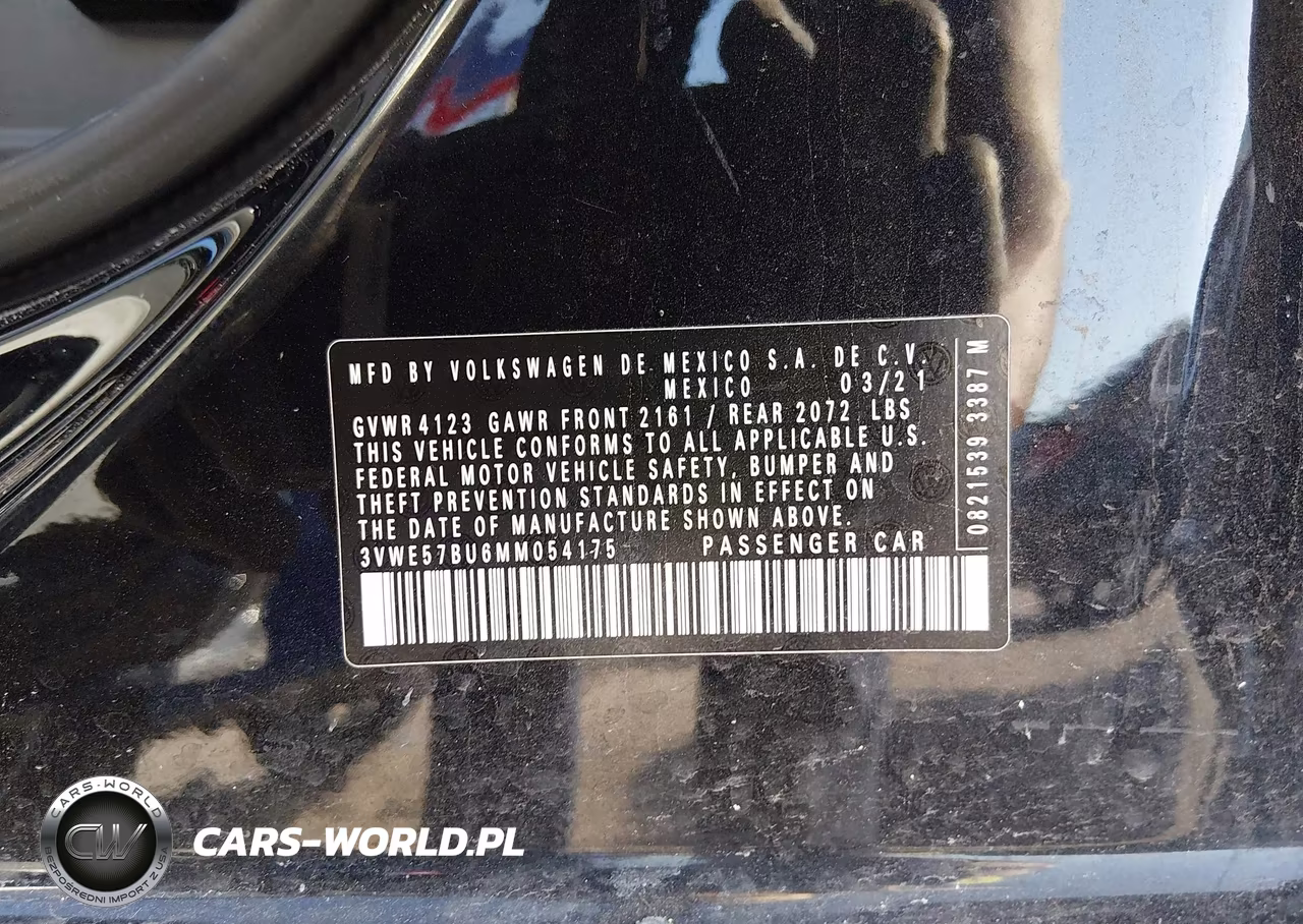 2021 Volkswagen Jetta 1.4T Sel VIN:3VWE57BU6MM054175 - 9