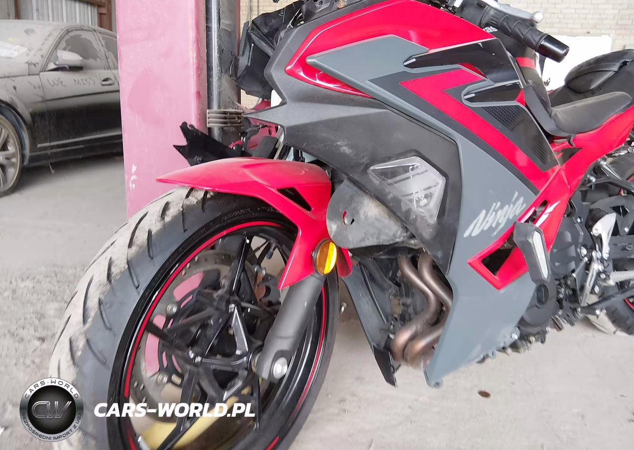2024 Kawasaki Ex500 A-B VIN:ML5EXGJ14RDA07666 - 2