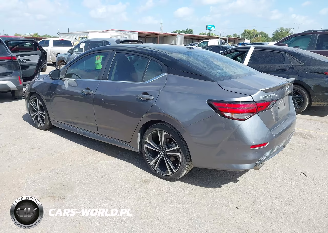 2021 Nissan Sentra Sr Xtronic Cvt VIN:3N1AB8DV3MY201506 - 3