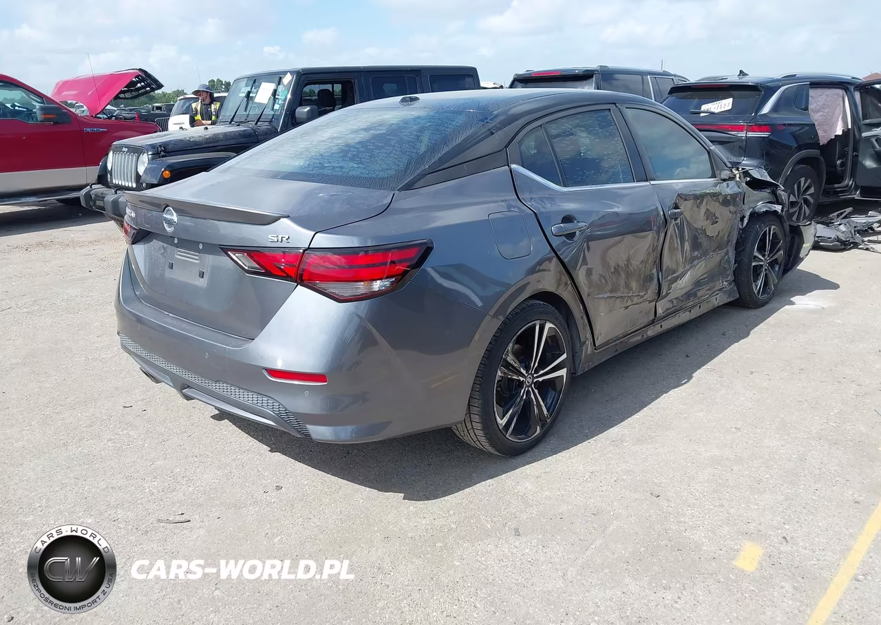 2021 Nissan Sentra Sr Xtronic Cvt VIN:3N1AB8DV3MY201506 - 4