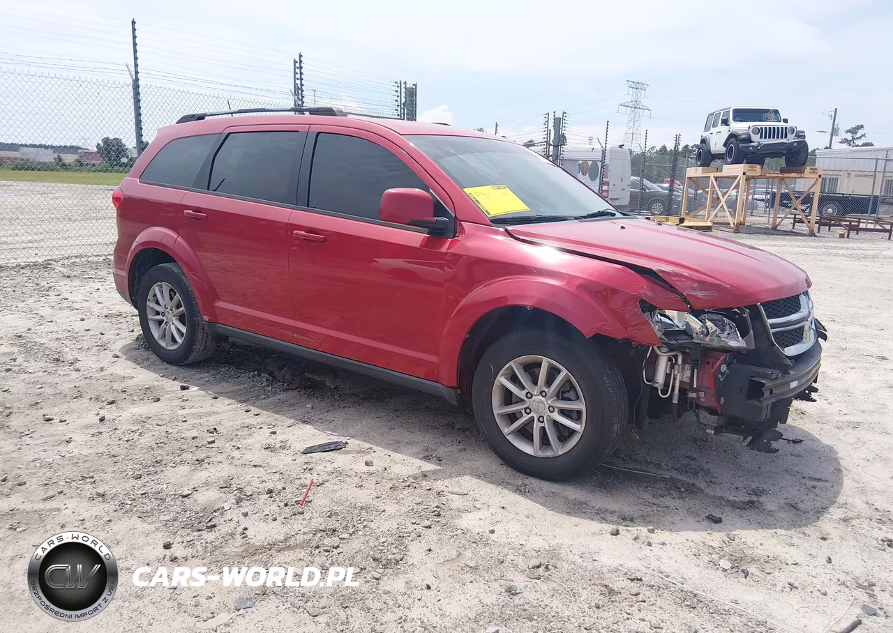 2017 Dodge Journey Sxt VIN:3C4PDCBG0HT531728 - 1