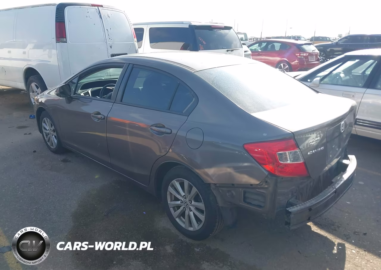 2012 Honda Civic Ex-L VIN:2HGFB2F99CH518423 - 3