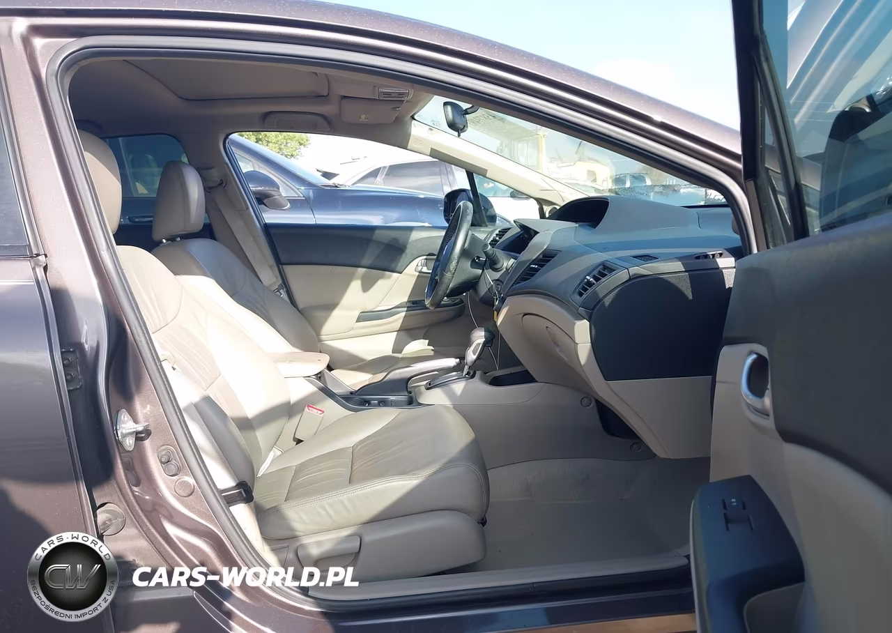 2012 Honda Civic Ex-L VIN:2HGFB2F99CH518423 - 5