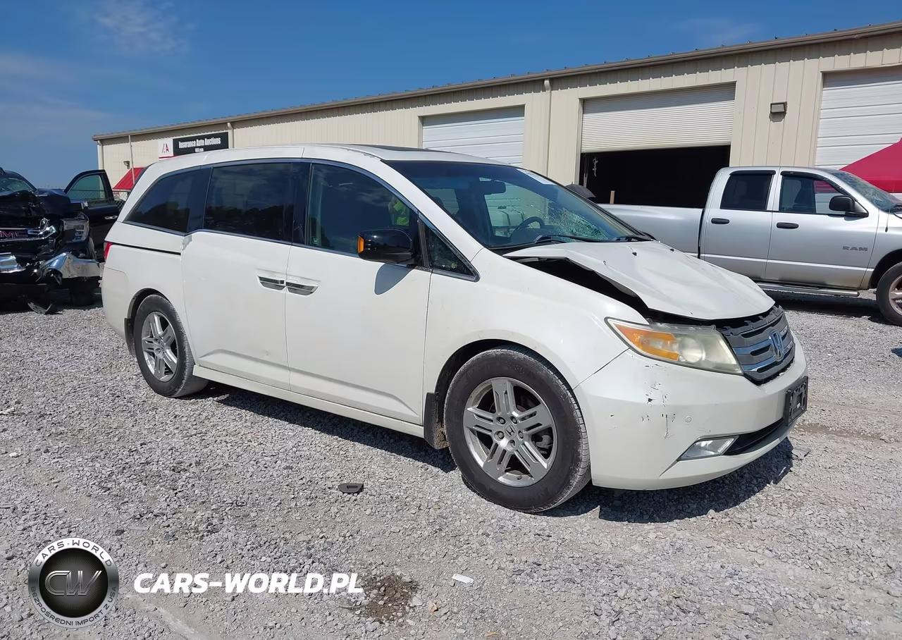2012 Honda Odyssey Touring-Touring Elite VIN:5FNRL5H94CB038058 - 1