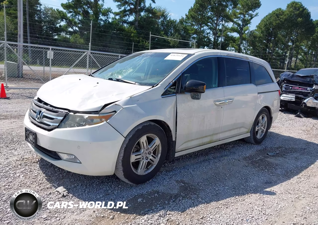 2012 Honda Odyssey Touring-Touring Elite VIN:5FNRL5H94CB038058 - 2