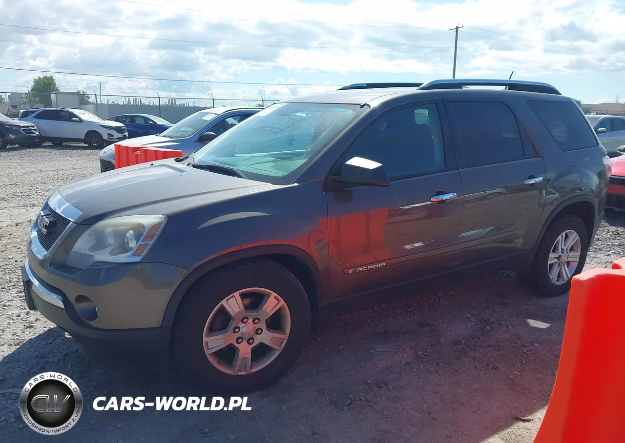 2008 GMC Acadia Sle-1 VIN:1GKER13728J150115 - 2