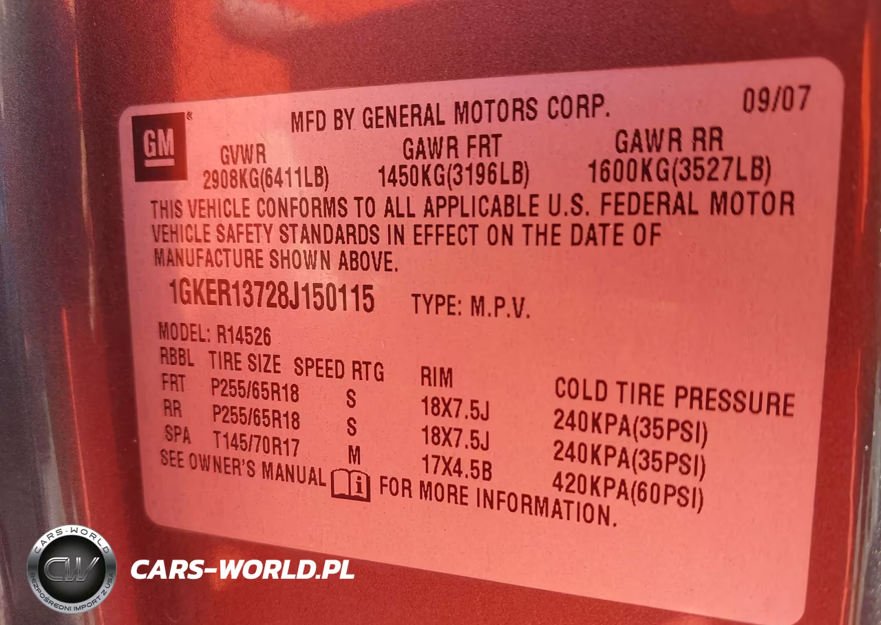 2008 GMC Acadia Sle-1 VIN:1GKER13728J150115 - 9