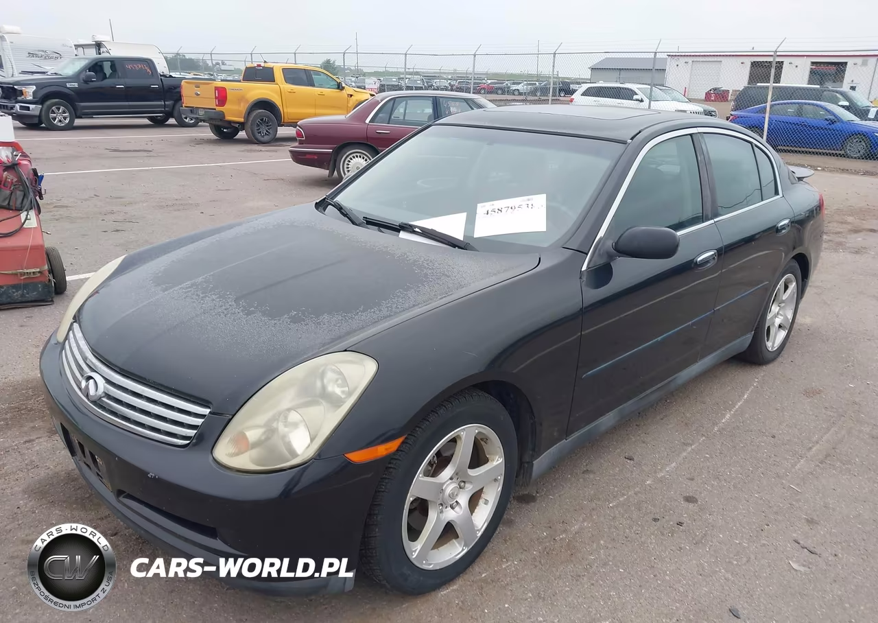 2004 Infiniti G35 VIN:JNKCV51E74M110207 - 2