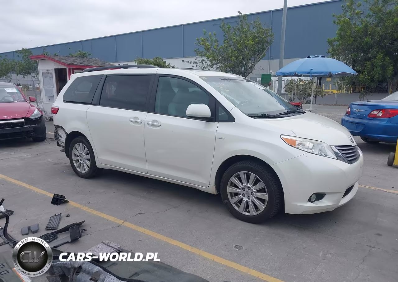 2017 Toyota Sienna Xle 7 Passenger