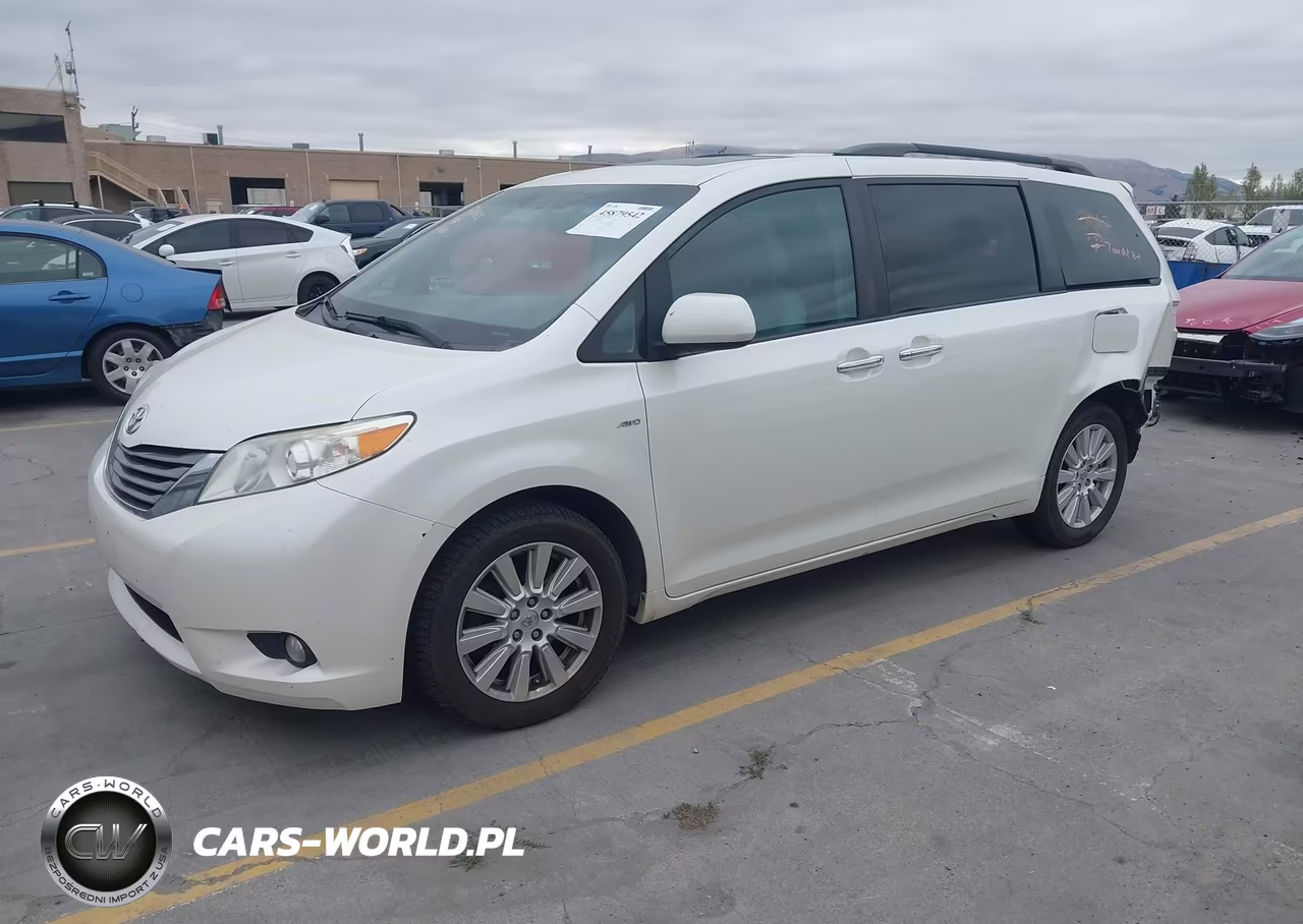 2017 Toyota Sienna Xle 7 Passenger VIN:5TDDZ3DC2HS169961 - 2