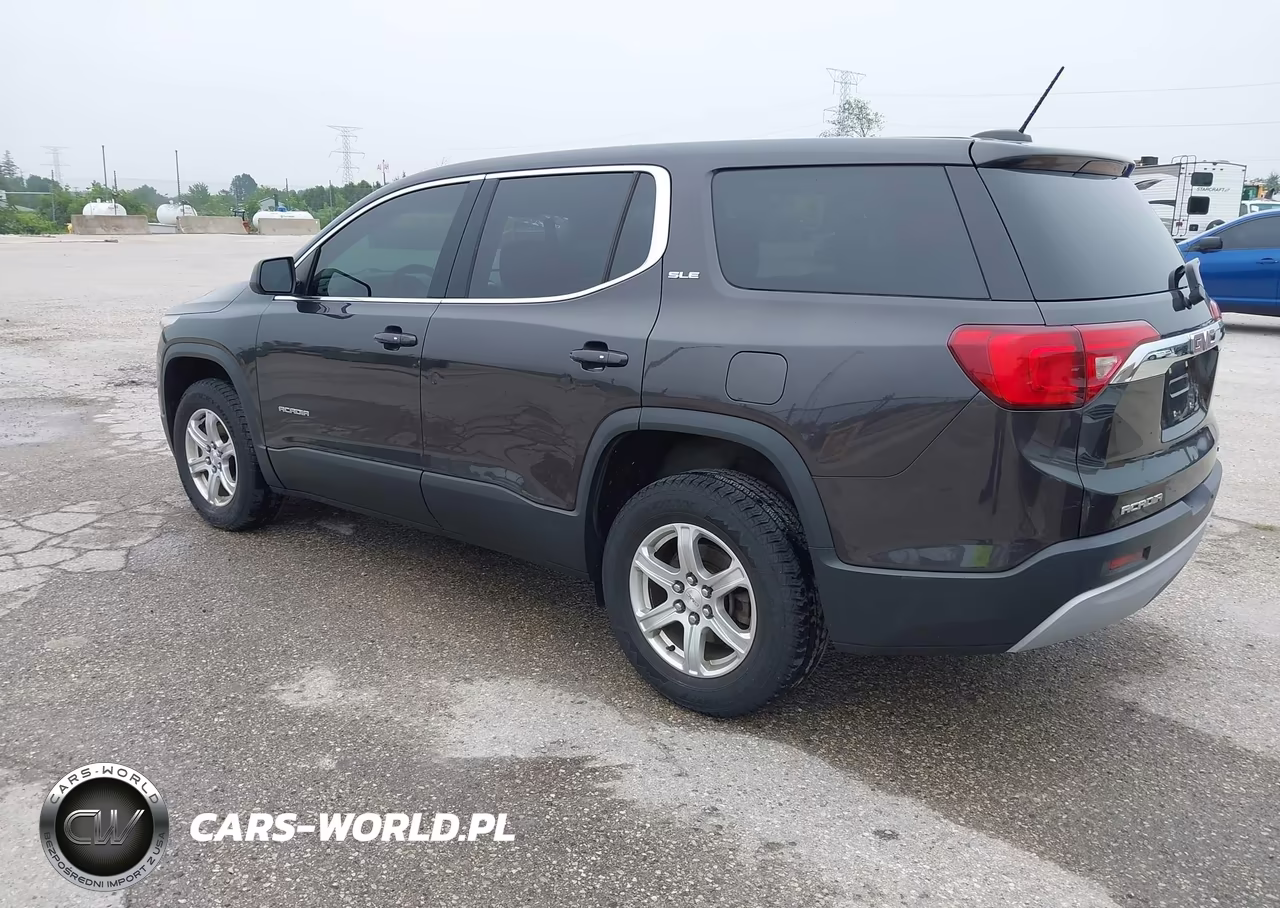 2018 GMC Acadia Sle-1 VIN:1GKKNRLA8JZ110184 - 3