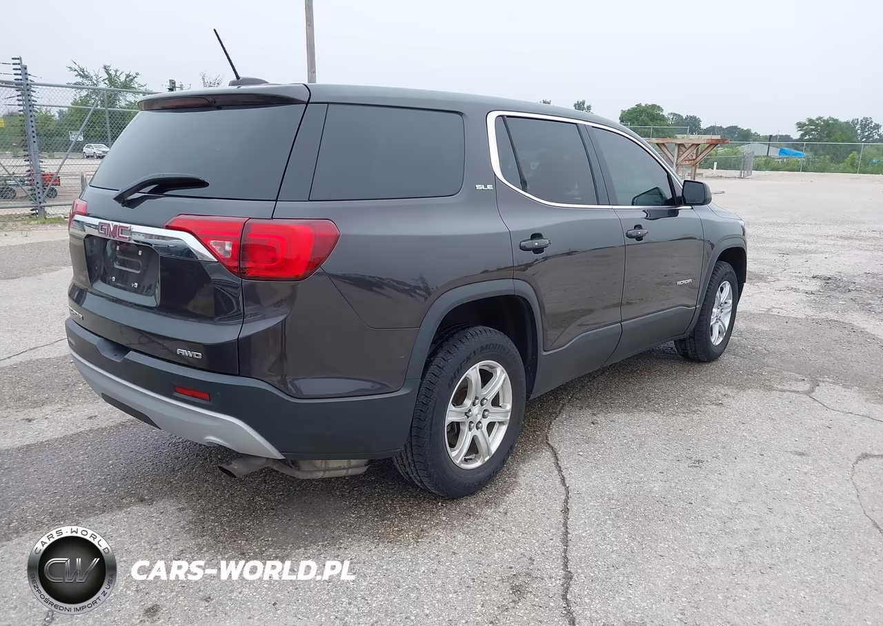2018 GMC Acadia Sle-1 VIN:1GKKNRLA8JZ110184 - 4