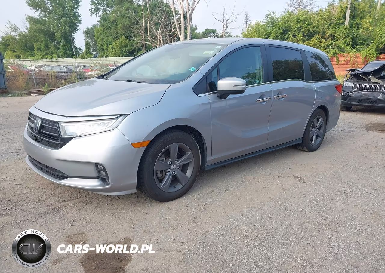 2022 Honda Odyssey Ex VIN:5FNRL6H58NB047058 - 2