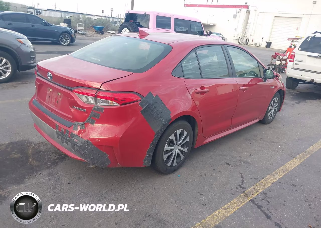 2020 Toyota Corolla Hybrid Le VIN:JTDEBRBE2LJ012811 - 4
