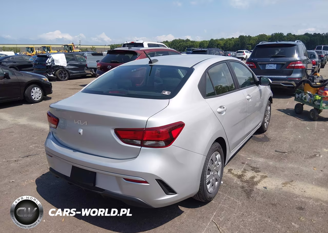 2022 Kia Rio S VIN:3KPA24AD4NE447632 - 4