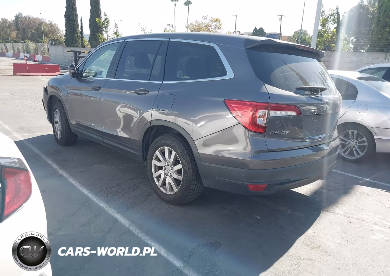 2020 Honda Pilot 2Wd Lx VIN:5FNYF5H17LB018030 - 3